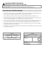 Preview for 6 page of Danby DAC060EUB5GDB Owner'S Use And Care Manual