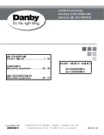 Preview for 1 page of Danby DAC080B8IWDB-6 Owner'S Manual