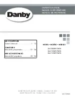 Preview for 1 page of Danby DAC080BFCWDB Owner'S Manual