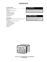 Preview for 3 page of Danby DAC080EB2GDB Owners Manual And Care Manual