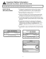 Preview for 5 page of Danby DAC080EB2GDB Owners Manual And Care Manual