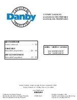 Danby DAC080EB7WDB-RF Owner'S Manual preview