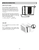 Preview for 15 page of Danby DAC080EB7WDB-RF Owner'S Manual