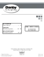 Preview for 1 page of Danby DAC080EB7WDB Owner'S Manual