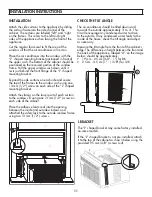 Preview for 12 page of Danby DAC080EB7WDB Owner'S Manual