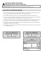 Preview for 6 page of Danby DAC080ECB3GDB Owner'S Use And Care Manual