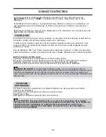 Preview for 20 page of Danby dac10007ee Owner'S Use And Care Manual