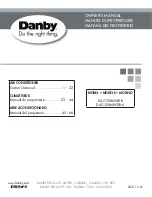 Danby DAC100B6WDB Owner'S Manual preview