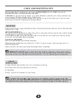 Preview for 9 page of Danby dac12077ee Owner'S Use And Care Manual