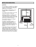 Preview for 8 page of Danby DAC120EB3WDB Owner'S Manual