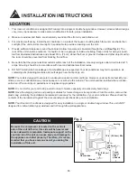 Preview for 15 page of Danby DAC150BBCWDB Owner'S Use And Care Manual