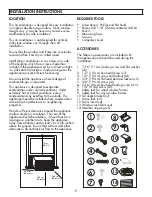 Предварительный просмотр 8 страницы Danby DAC150EB2WDB Owner'S Manual