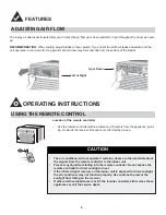 Preview for 10 page of Danby DAC150ECB1GDB Owner'S Use And Care Manual