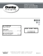 Preview for 1 page of Danby DAC180EB2WDB Owner'S Manual