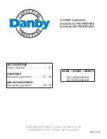 Preview for 1 page of Danby DAC180EB3WDB-RF Owner'S Manual