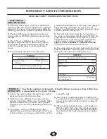 Preview for 3 page of Danby DAC5110M Owner'S Use And Care Manual