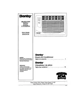 Danby DAC5130 Use And Care Manual preview