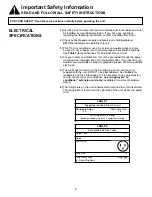 Preview for 4 page of Danby DAC5200DB Owner'S Use And Care Manual