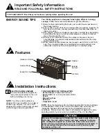 Preview for 5 page of Danby DAC5200DB Owner'S Use And Care Manual