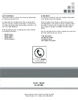 Preview for 35 page of Danby DAC5200DB Owner'S Use And Care Manual