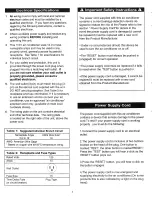 Preview for 4 page of Danby DAC5277EE Use And Care Manual