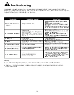 Preview for 13 page of Danby DAC8000 Owner'S Use And Care Manual