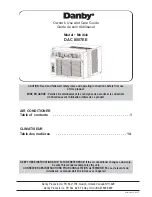 Preview for 1 page of Danby DAC8007EE Owner'S Use And Care Manual