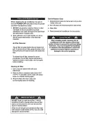 Preview for 10 page of Danby DAC9006DE Use And Care Manual