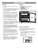 Preview for 4 page of Danby DAG016A1BDB Owner'S Manual