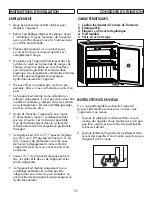 Preview for 12 page of Danby DAG016A1BDB Owner'S Manual