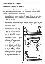 Preview for 9 page of Danby DAG026A2BDB Manual