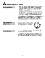 Preview for 9 page of Danby DAR023C1BDB Owner'S Use And Care Manual