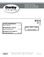 Danby DAR033A1BSLDBO Owner'S Manual preview