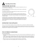 Предварительный просмотр 8 страницы Danby DAR033A6LDB Manual