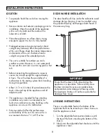 Preview for 4 page of Danby DAR044A1SSO-6 Owner'S Manual