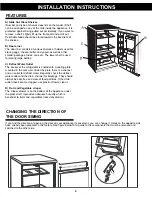 Preview for 6 page of Danby DAR044A4BSLDDU Owner'S Use And Care Manual