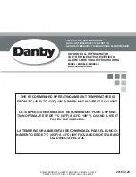 Danby DAR044A6BSLD Owner'S Use And Care Manual preview