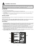 Предварительный просмотр 7 страницы Danby DAR044A6BSLDB Owner'S Use And Care Manual