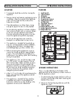 Preview for 4 page of Danby DAR170A3BSLDD Owner'S Manual