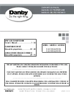 Danby DAS120EAQHWDB Owner'S Manual preview