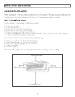 Preview for 8 page of Danby DAS180DBAHWDB Owner'S Manual