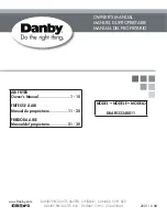 Danby DBAF03224BD11 Owner'S Manual preview