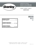 Danby DBC039A1BDB Owner'S Manual preview