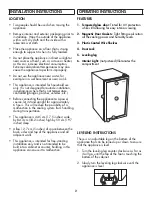 Preview for 3 page of Danby DBC117A1BSSDB-RF Owner'S Manual