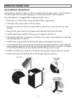 Preview for 6 page of Danby DBC117A1BSSDB Owner'S Manual