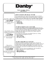 Preview for 17 page of Danby DBC259BLP Owner'S Use And Care Manual