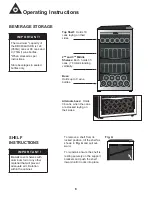 Preview for 8 page of Danby DBC434A1SDB Owner'S Use And Care Manual