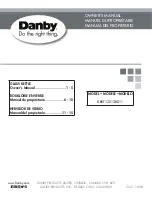 Preview for 1 page of Danby DBKT12013BD11 Owner'S Manual