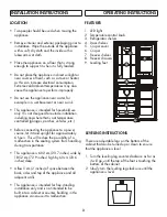 Preview for 4 page of Danby DBMF100B1SLDB Owner'S Manual