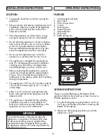 Предварительный просмотр 4 страницы Danby DBMF100C1WDB Owner'S Manual